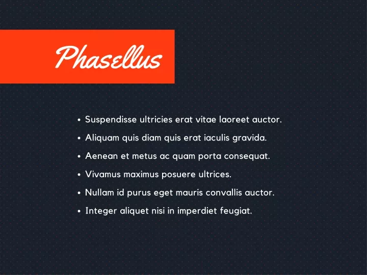 phasellus