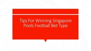 Decoding Good Singapore Pools Soccer Odds: Understanding Probability and Risk