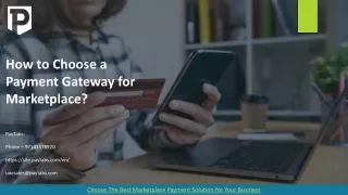 How to Choose a Payment Gateway for Marketplace?