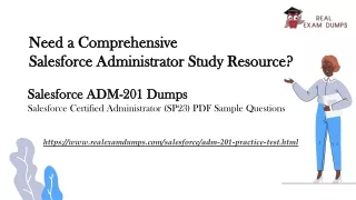 ADM-201 Dumps - Salesforce Certification Success Secrets Revealed
