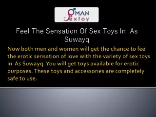 Feel The Sensation Of Sex Toys In As Suwayq