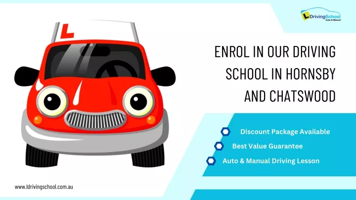enrol in our driving school in hornsby