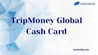 TripMoney Global Cash Card