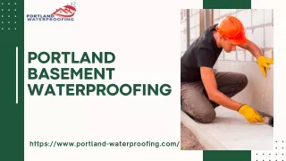 portland basement waterproofing