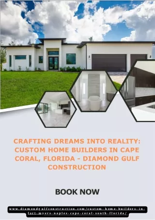 Crafting Your Dream Home: Unveiling Cape Coral's Premier Custom Home Builder
