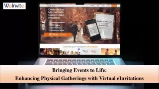 Invitations Reimagined: The Power of Virtual eInvitations