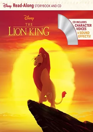 [PDF READ ONLINE] The Lion King ReadAlong Storybook and CD