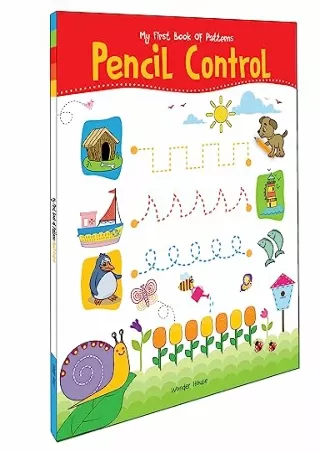 Download Book [PDF] My First Book of Patterns: Pencil Control
