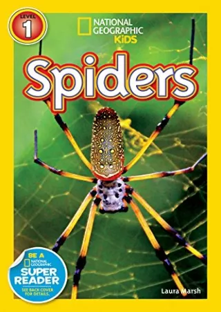 [READ DOWNLOAD] National Geographic Readers: Spiders