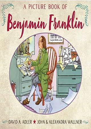 Download Book [PDF] A Picture Book of Benjamin Franklin (Picture Book Biography)