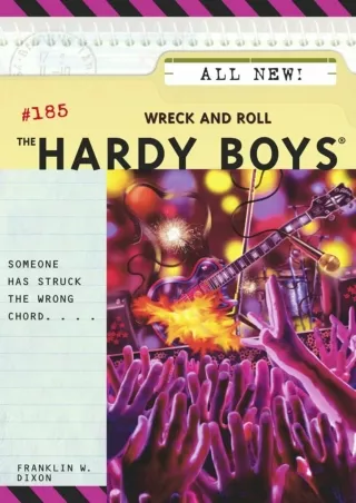 DOWNLOAD/PDF Wreck and Roll (The Hardy Boys Book 185)