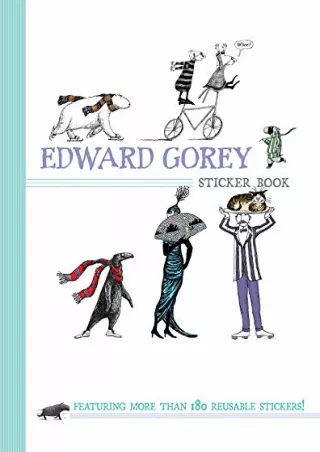 READ [PDF] Edward Gorey Sticker Book