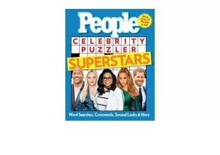Download People Celebrity Puzzler Superstars Word Searches Crosswords Second Looks and More full