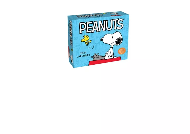 PPT PDF read online Peanuts 2024 DaytoDay Calendar full PowerPoint