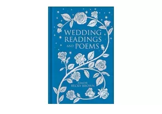 Download PDF Wedding Readings and Poems full