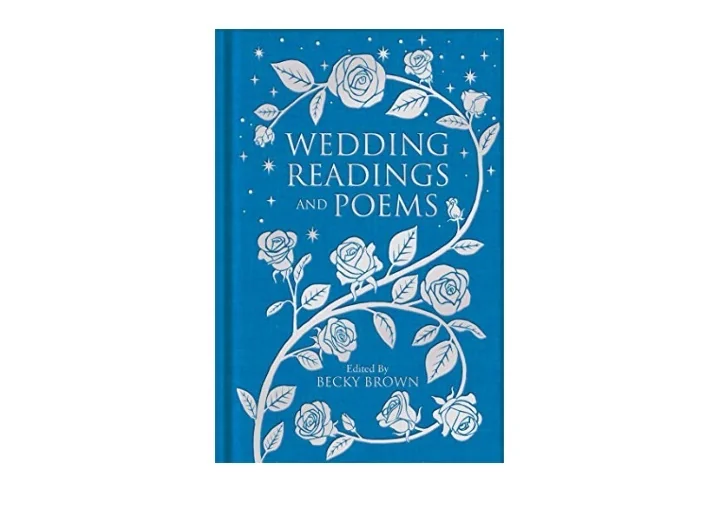 PPT - Download PDF Wedding Readings and Poems full PowerPoint