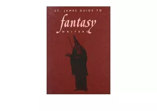 Download St James Guide to Fantasy Writers Edition 1 free acces