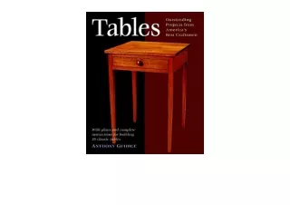Ebook download Tables With Plans and Complete Instructions for 10 Tables Taunton Furniture Projects Series unlimited