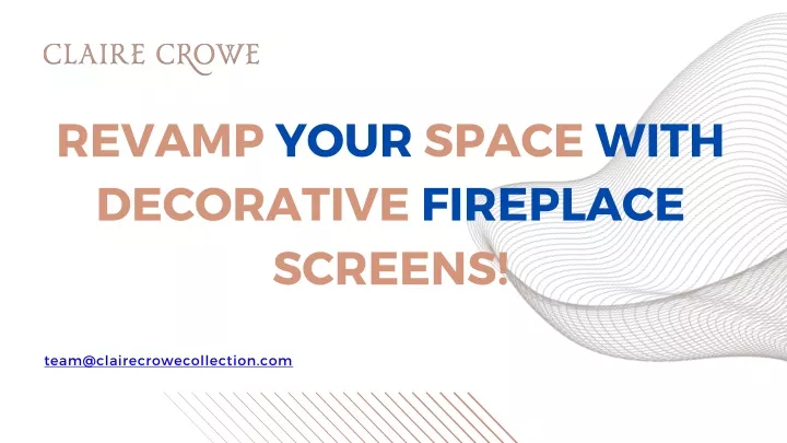 revamp your space with decorative fireplace