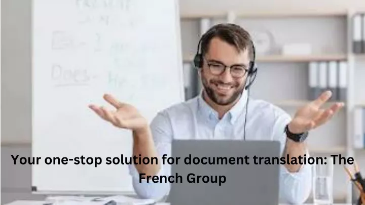 your one stop solution for document translation