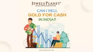 Sell Gold for Cash in India