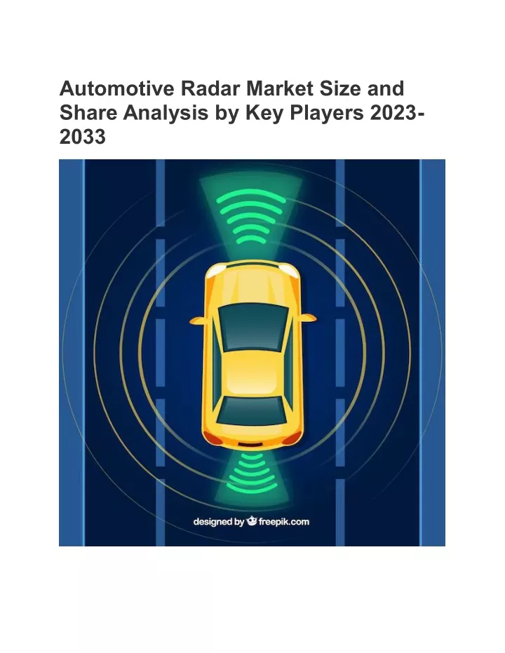 automotive radar market size and share analysis