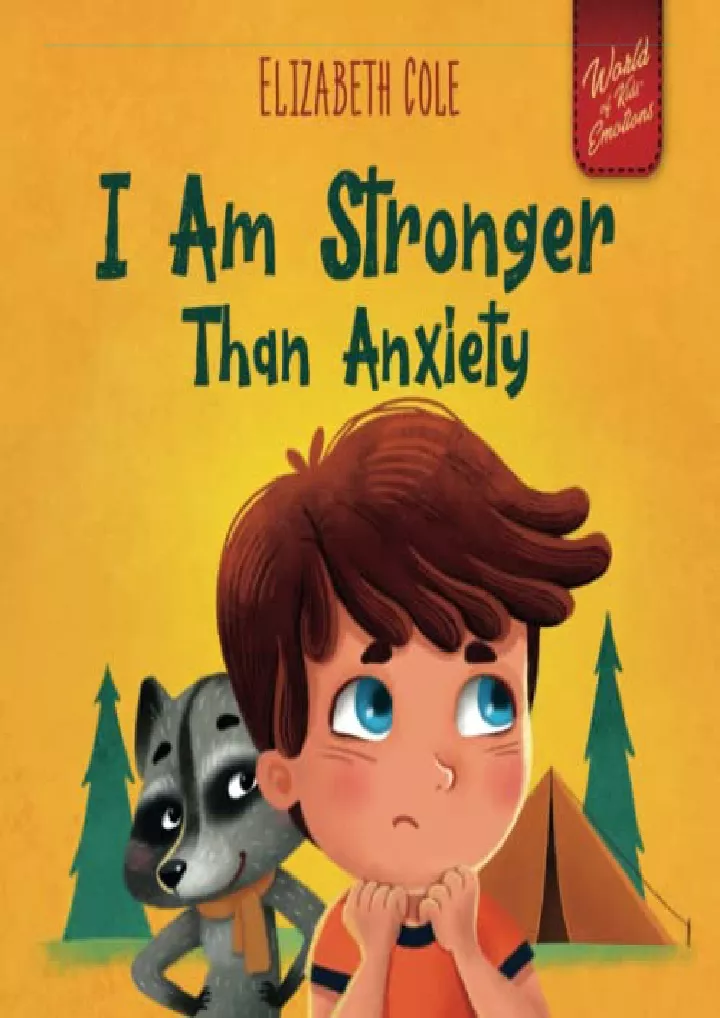 i am stronger than anxiety children s book about