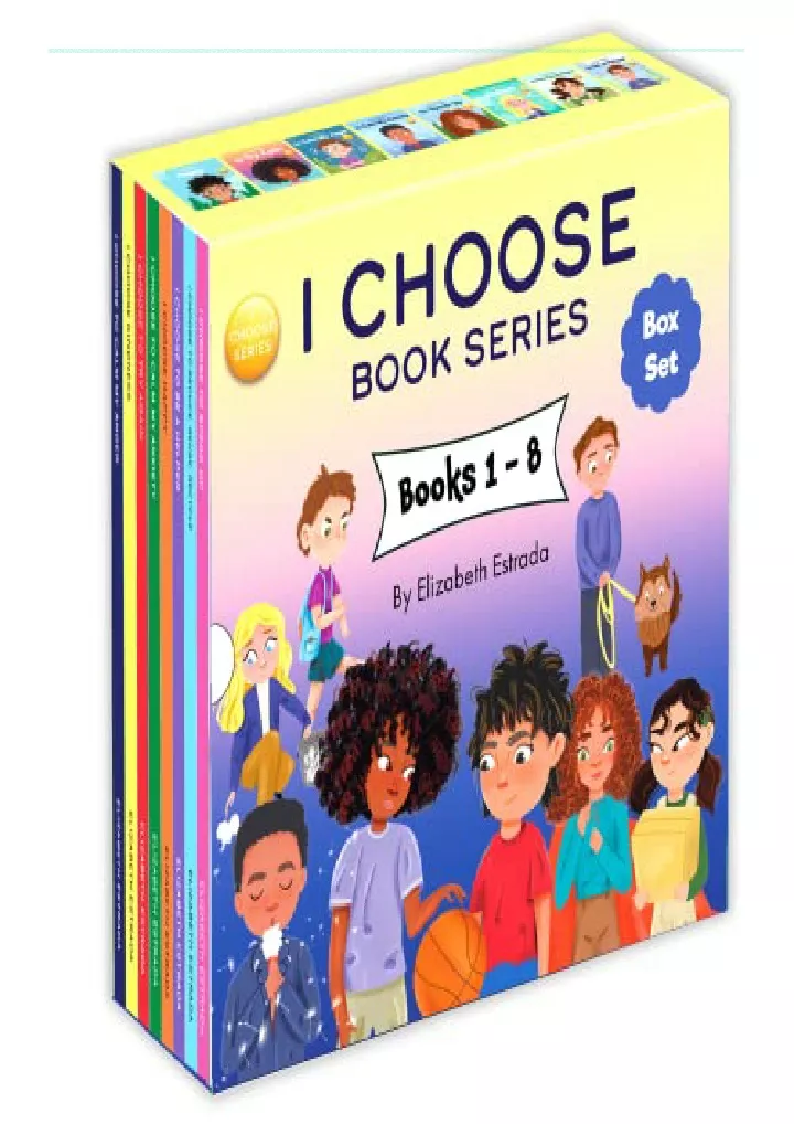 i choose box set includes books 1 8 i choose