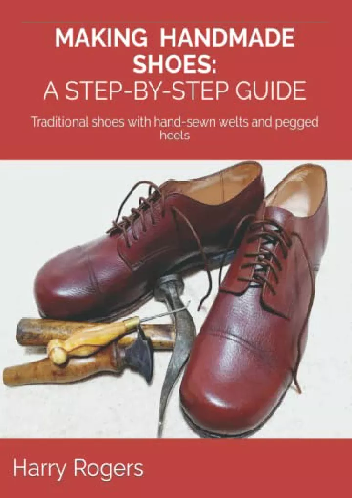 making handmade shoes a step by step guide