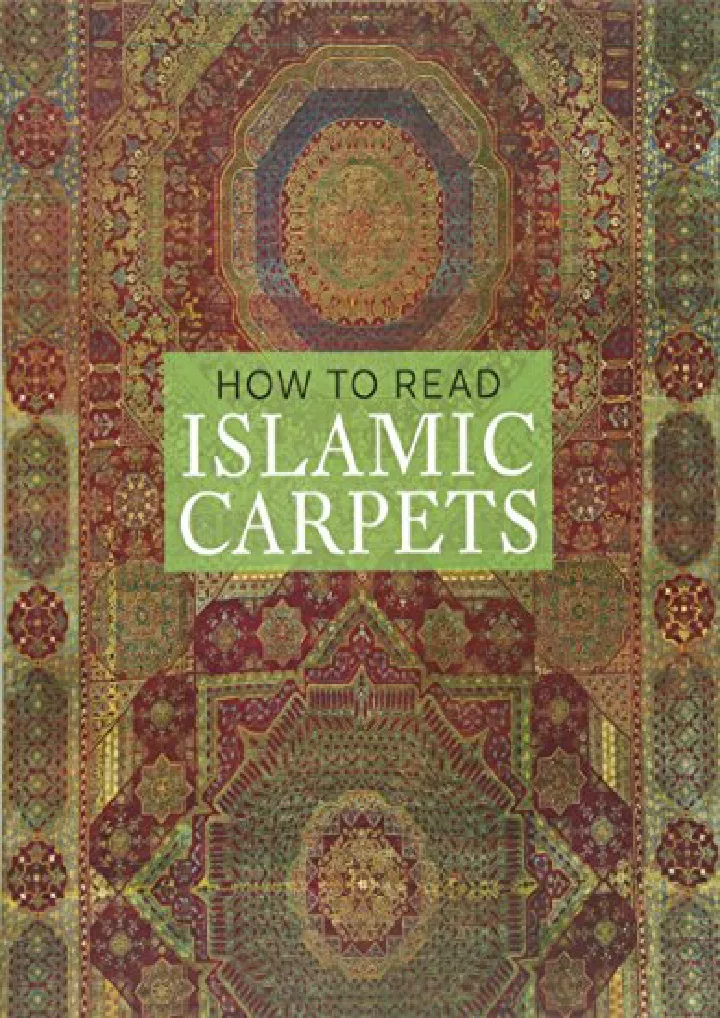 how to read islamic carpets the metropolitan