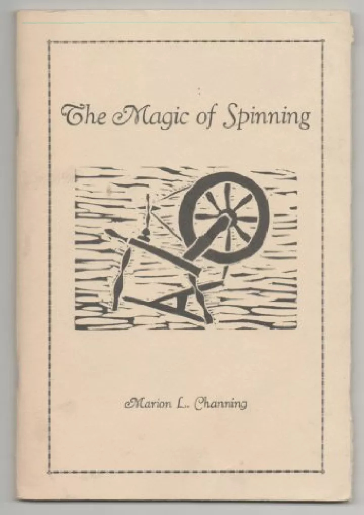 the magic of spinning how to do it yourself with