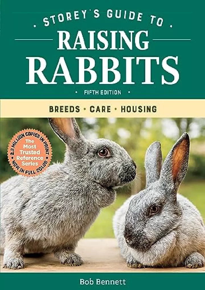 storey s guide to raising rabbits 5th edition