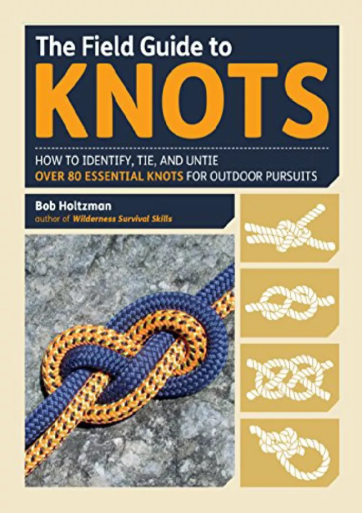 the field guide to knots how to identify