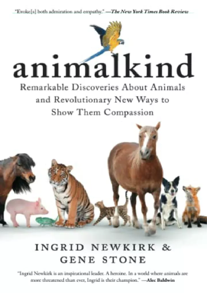 animalkind remarkable discoveries about animals