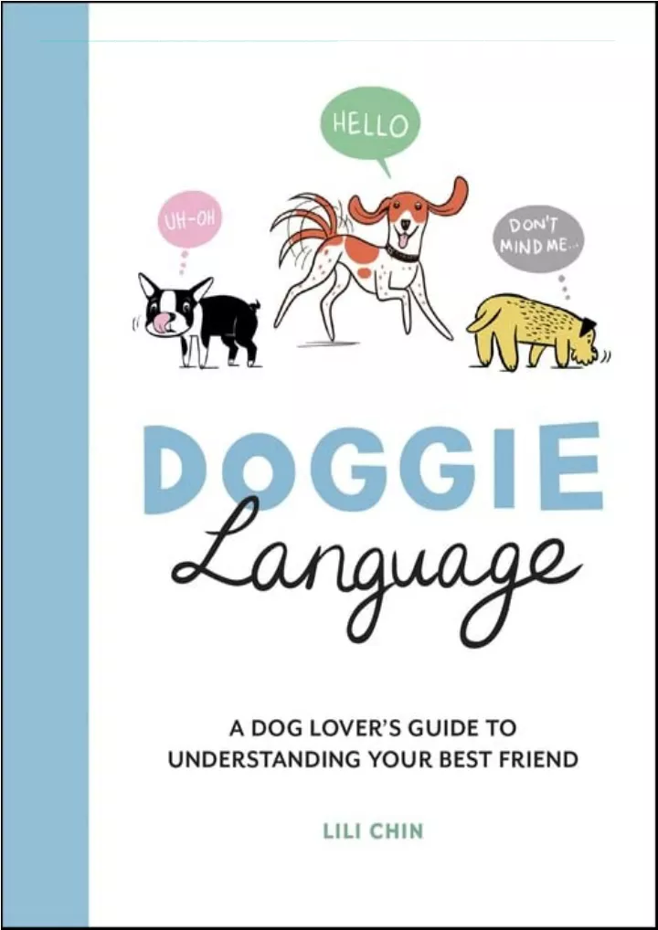 doggie language a dog lover s guide