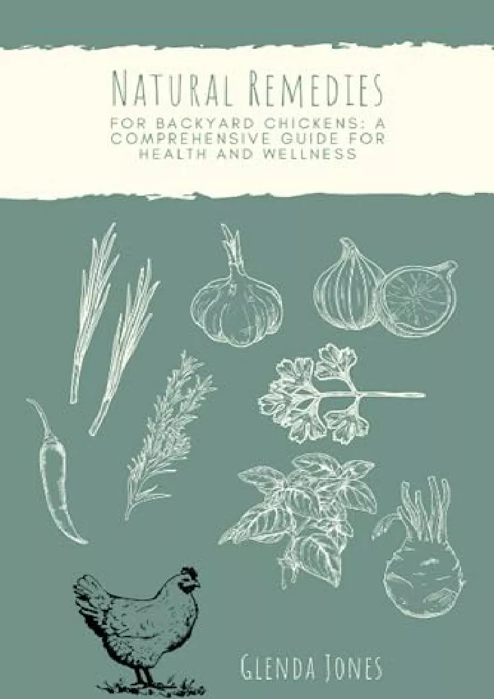 natural remedies for backyard chickens