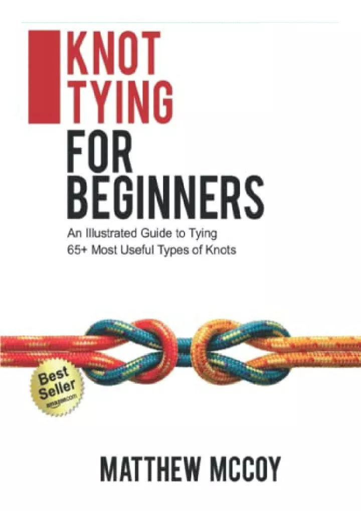 knot tying for beginners an illustrated guide