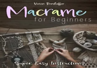 (PDF) Macrame for Beginners: Super Easy Instructions Android