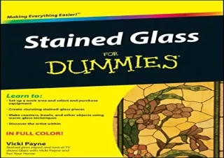 [PDF] Stained Glass For Dummies Free