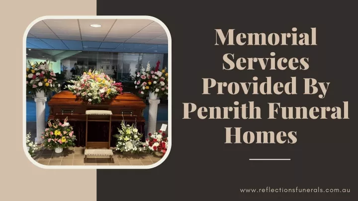 memorial services provided by penrith funeral