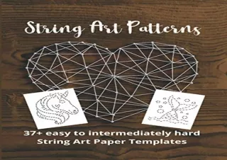 (PDF) String Art Patterns: String Art Templates Kindle