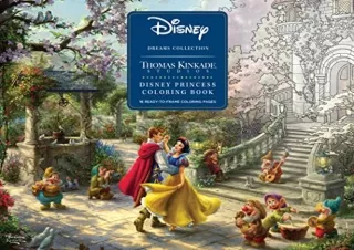 (PDF) Disney Dreams Collection Thomas Kinkade Studios Disney Princess Coloring P