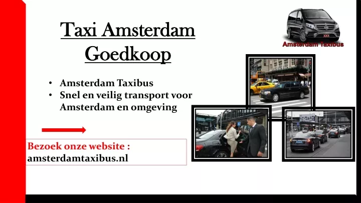 taxi amsterdam goedkoop