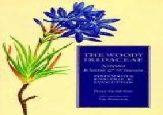 [PDF] The Woody Iridaceae: Nivenia, Klattia & Witsenia: Systematics, Biology & E