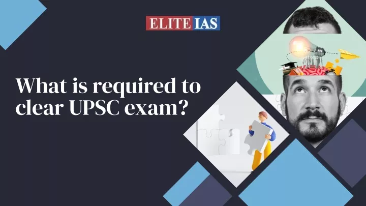 what is required to clear upsc exam