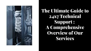 The ultimate guide to 24x7technicalsupport.net