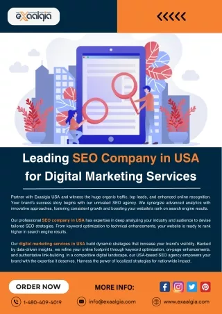 Leading SEO Company in USA for Digital Marketing Services