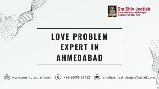 Love Problem Expert in Ahmedabad | Om Shiv Jyotish