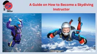 How to Become a Skydive Instructor| Amazing Guide [2023]