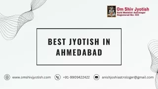 Best Jyotish in Ahmedabad | Om Shiv Jyotish
